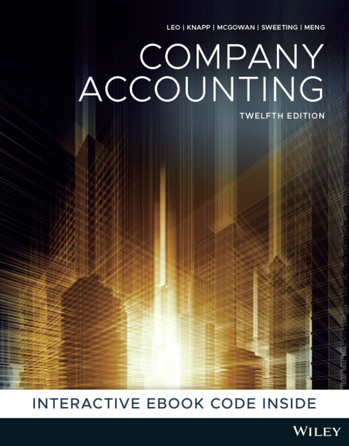 Company Accounting 12th edition 2020